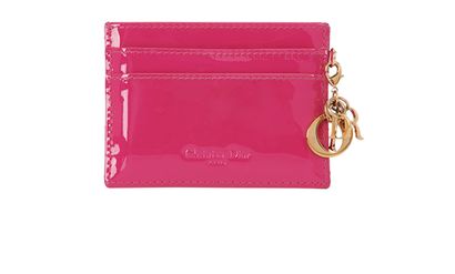 Christian Dior Lady Dior Card Holder, &pound;120, Front view